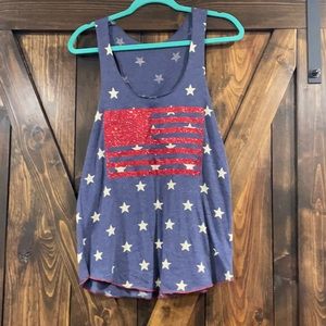 Large tank alternative apparel